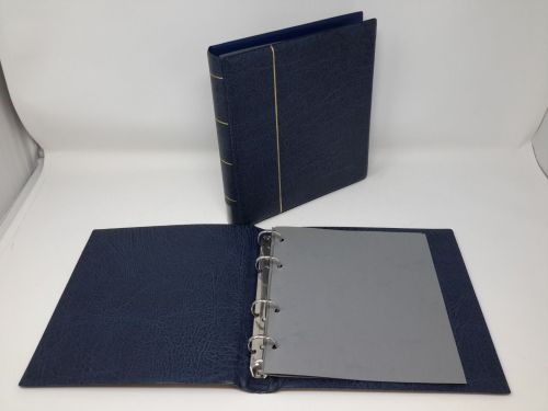 PROPHILA Münzalbum Ringbinder blau gebraucht (Z2643)