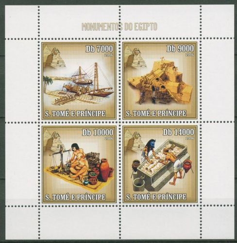 Sao Tomé und Príncipe 2006 Altägypten 2704/07 K postfrisch (C42770)