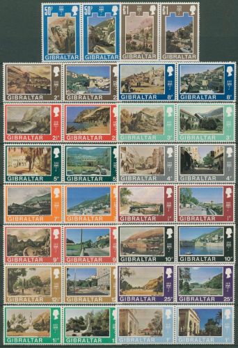 Gibraltar 1971 Ansichten Bauwerke Sehenswürdigkeiten 244/75 postfrisch
