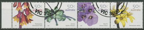 Australien 2007 Wildblumen 2773/76 ZD gestempelt (C42620)