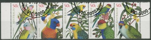 Australien 2005 Einheimische Papageien 2407/11 ZD gestempelt (C42551)