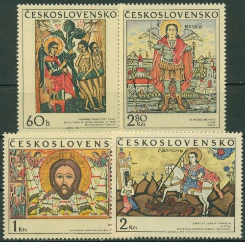 Tschechoslowakei 1970 Slowakische Ikonen 1976/79 postfrisch