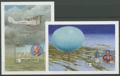 Palau 1996 CAPEX Personen die die Welt umrundeten Block 43/44 postfrisch (C42862)