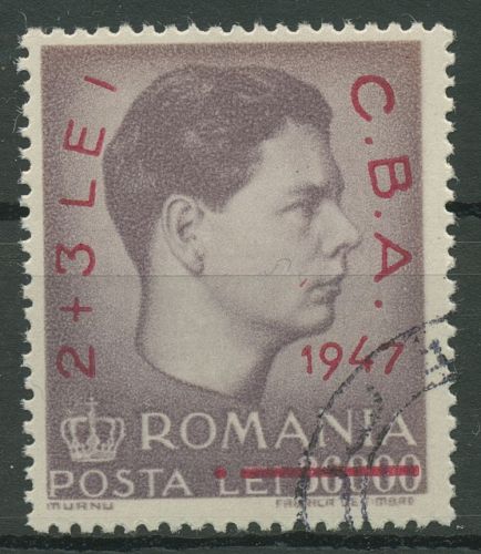 Rumänien 1947 Sport Balkanspiele König Michael I. 1077 gestempelt