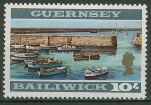Guernsey 1969 Freimarke Ansichten und Wappen 22 A postfrisch