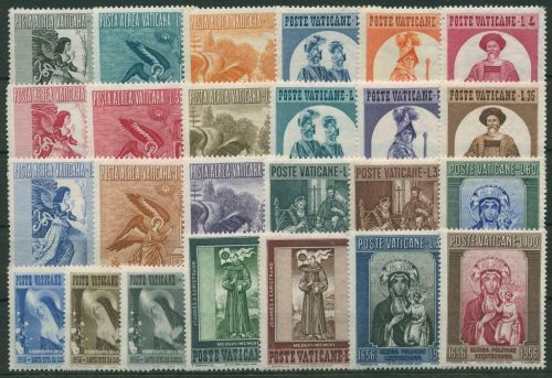Vatikan 1956 Jahrgang komplett (241/65), postfrisch (G60078)