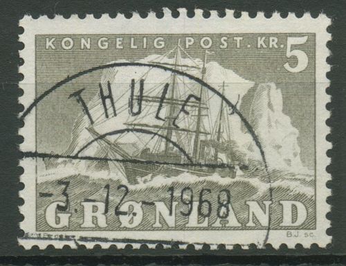 Grönland 1958 Arktisschiff 41 gestempelt