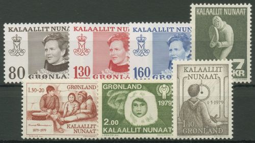 Grönland 1979 Jahrgang komplett (112/18), postfrisch