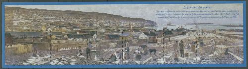 Saint-Pierre et Miquelon 2012 Kabeljau Klippfisch Block 17 postfrisch (SG40543)