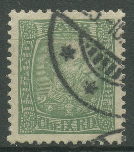 Island 1902/1904 König Christian IX. 37 gestempelt