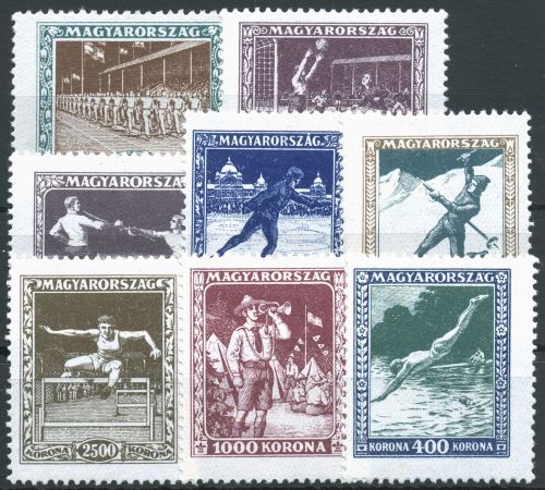 Ungarn 1925 Sport 403/10 mit Falz