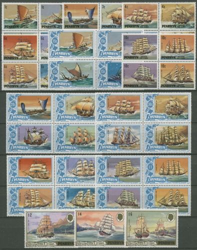 Penrhyn 1981 Segelschiffe 173/215 postfrisch