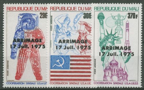 Mali 1975 Amerikanisch-sowjet. Raumfahrtunternehmen 510/12 postfrisch