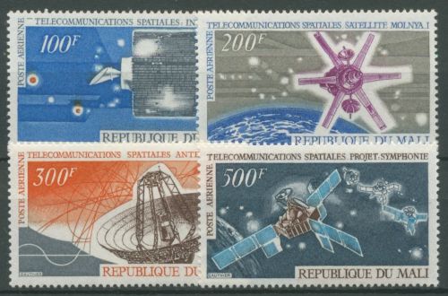 Mali 1970 Nachrichtenübermittlung über Satelliten 233/36 postfrisch