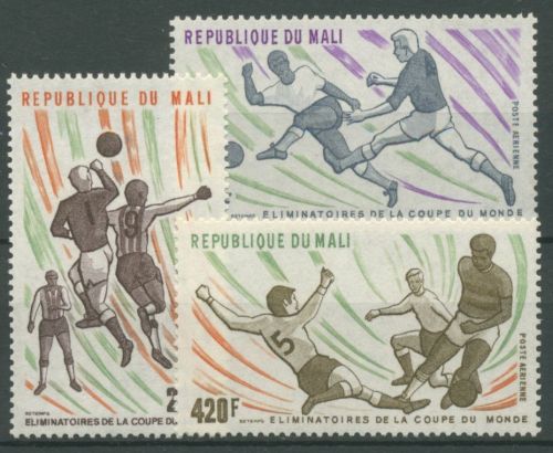 Mali 1977 Fußball-WM '78 Argentinien 604/06 postfrisch