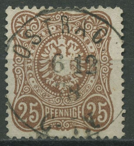 Deutsches Reich 1875 PFENNIGE 35 a gestempelt geprüft