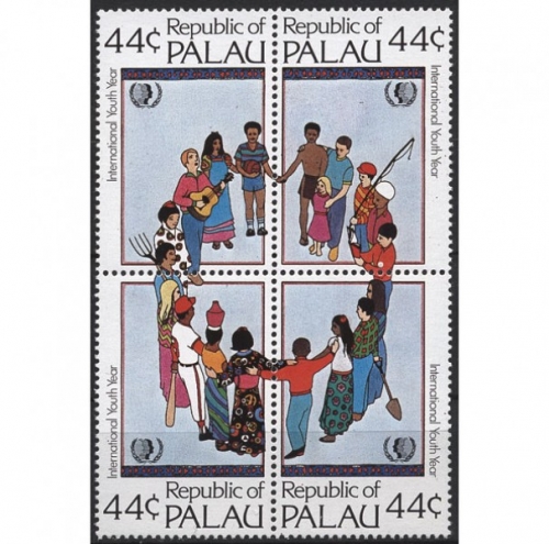 Palau 1985 Internat. Jahr der Jugend 80/83 ZD postfrisch