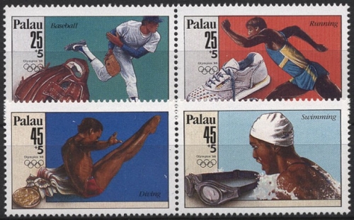 Palau 1988 Olympische Sommerspiele 245/48 ZD postfrisch (R21570)