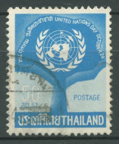 Thailand 1963 Tag der Vereinten Nationen UNO 434 gestempelt