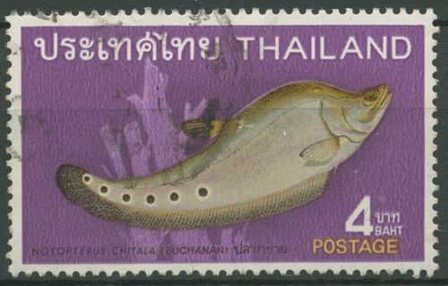 Thailand 1968 Tiere Einheimische Fische Messerfisch 524 gestempelt