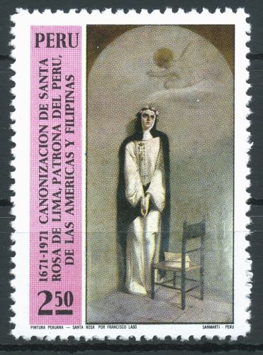 Peru 1971 Heilige Rosa von Lima 792 postfrisch
