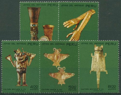Peru 1973 Kultstätten Mocchica-Kultur Kunstgegenstände 899/03 postfrisch
