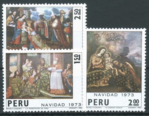 Peru 1973 Weihnachten 941/43 postfrisch