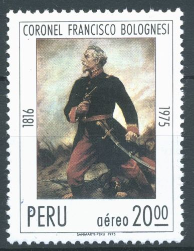 Peru 1975 Oberst Francisco Bolognesi 1003 postfrisch