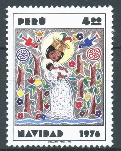 Peru 1976 Weihnachten 1028 postfrisch