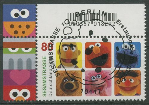Bund 2020 Sesamstraße Ernie & Bert 3530 Ecke 1 mit ESST Berlin (E5074)