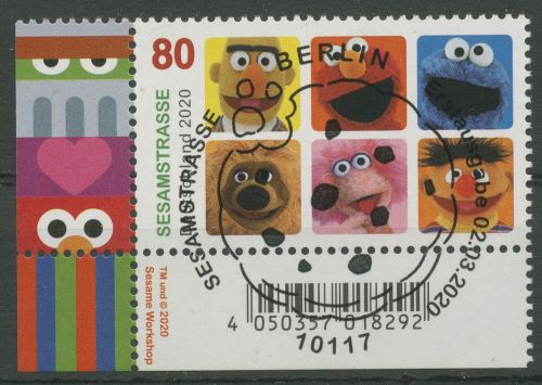 Bund 2020 Sesamstraße Ernie & Bert 3530 Ecke 3 mit ESST Berlin (E5075)