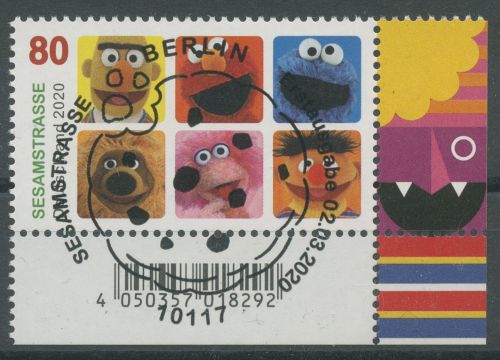 Bund 2020 Sesamstraße Ernie & Bert 3530 Ecke 4 mit ESST Berlin (E5076)