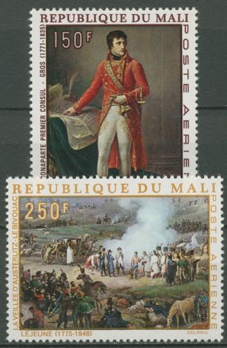 Mali 1969 Gemälde 200. Geburtstag Napoleons 180/81 postfrisch