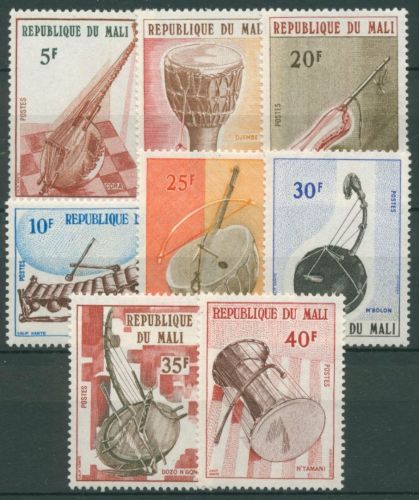 Mali 1973 Musikinstrumente 417/24 postfrisch