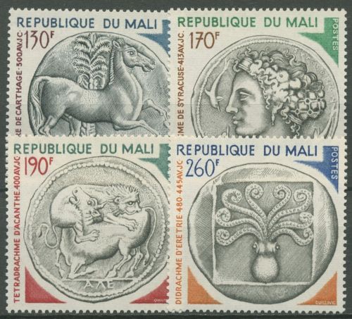 Mali 1975 Antike Münzen 506/09 postfrisch