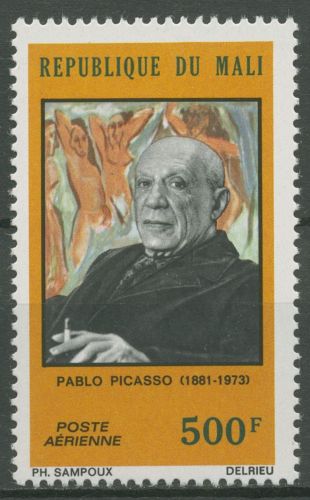 Mali 1973 Tod des Malers Pablo Picasso 409 postfrisch