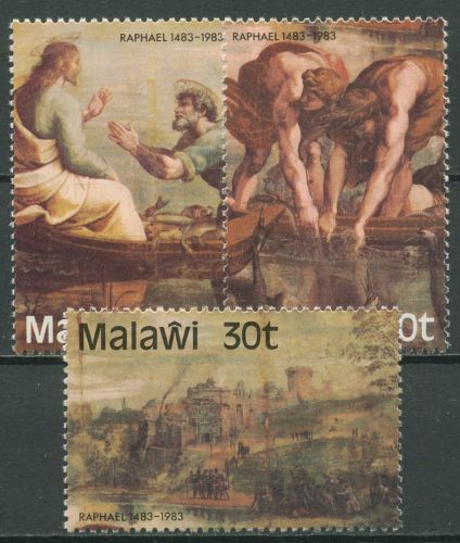 Malawi 1983 Gemälde von Raffael 392/94 postfrisch
