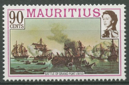 Mauritius 1978 Geschichte Seeschlacht von Grand Port 445 postfrisch