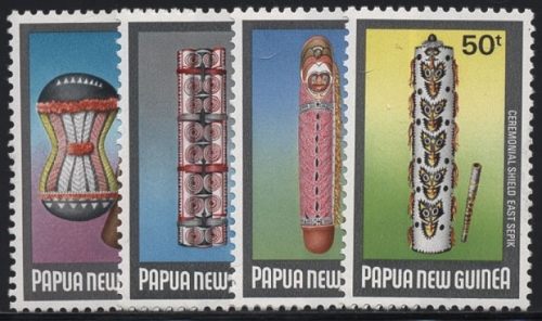 Papua Neuguinea 1984 Schilde 479/82 postfrisch