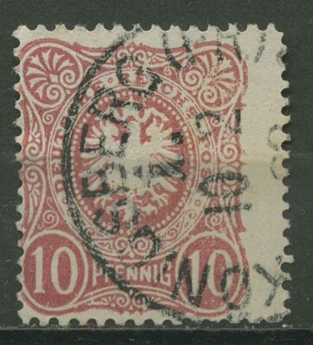 Deutsches Reich 1880 PFENNIG 41 b gestempelt geprüft