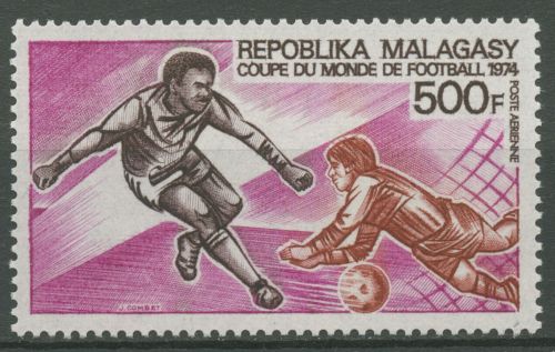 Madagaskar 1973 Fußball-WM '74 in Deutschland 703 postfrisch