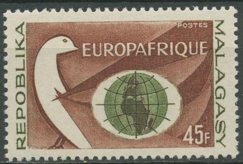 Madagaskar 1964 Europafrique 522 postfrisch