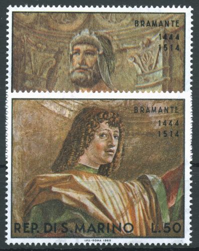 San Marino 1968 Rittergemälde 927/28 postfrisch