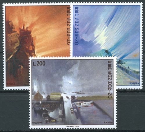 San Marino 1969 Gemälde Rodolfo Viola 936/38 postfrisch
