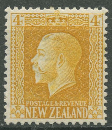 Neuseeland 1915 König Georg V. 141 A mit Falz