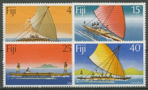 Fidschi 1977 Kanus Takia Camakau 368/71 postfrisch