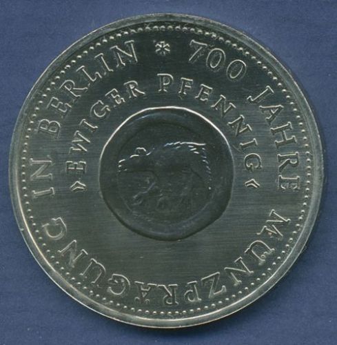 DDR 10 Mark 1981 700 Jahre Münzprägungen in Berlin, J 1582 vz/st (m3217)