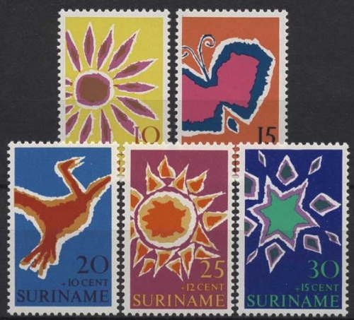 Surinam 1970 Ostern 570/74 postfrisch