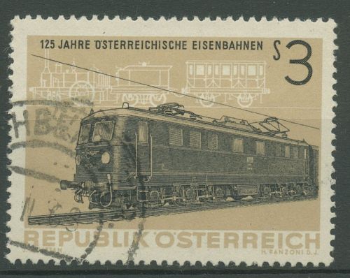 Österreich 1962 Eisenbahnen Elektrolokomotive 1126 gestempelt