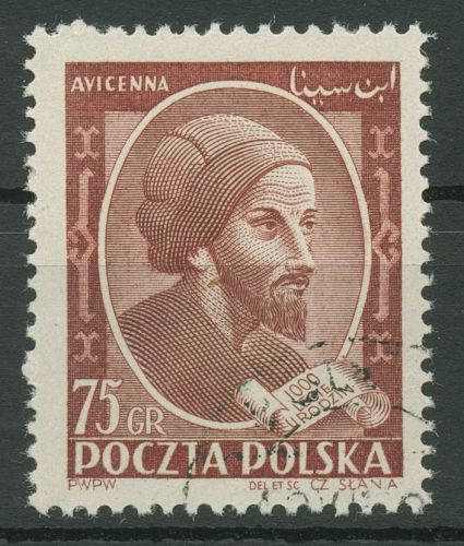 Polen 1952 Arzt Ibn Sina 773 gestempelt